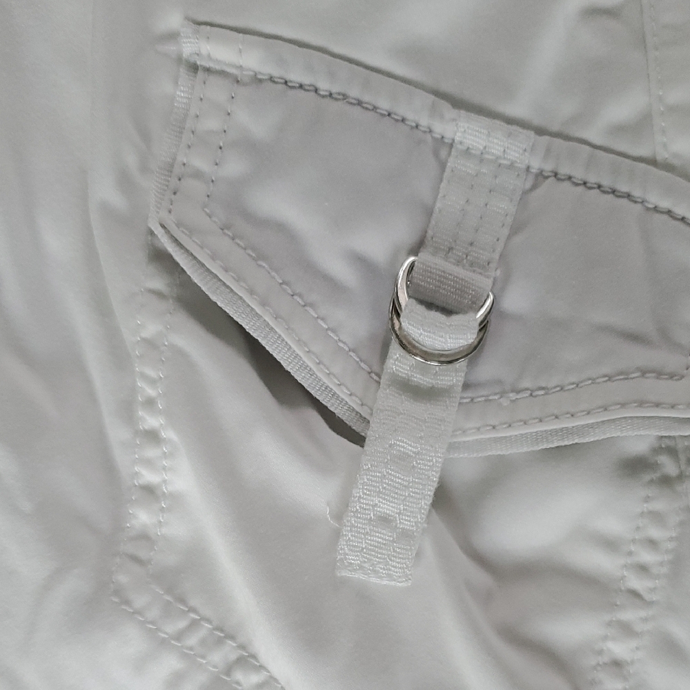 Cache White Pants With Silver Button - image 4